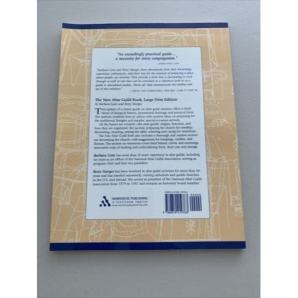The New Altar Guild Book Large Print Edition by Betty Sturges and Barbara... - Picture 2 of 5